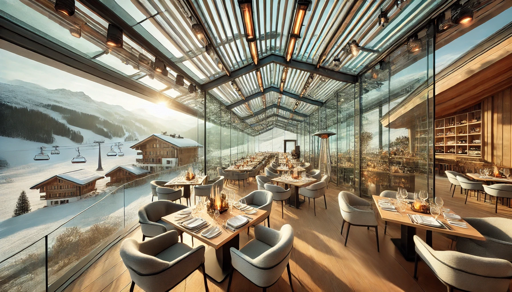 Come riscaldare una pergola bioclimatica in inverno?