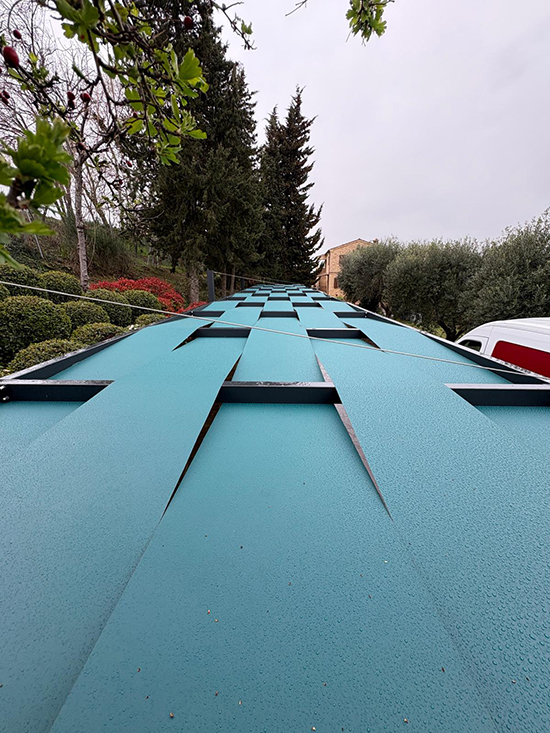 Teli in pvc a onda a Civitanova